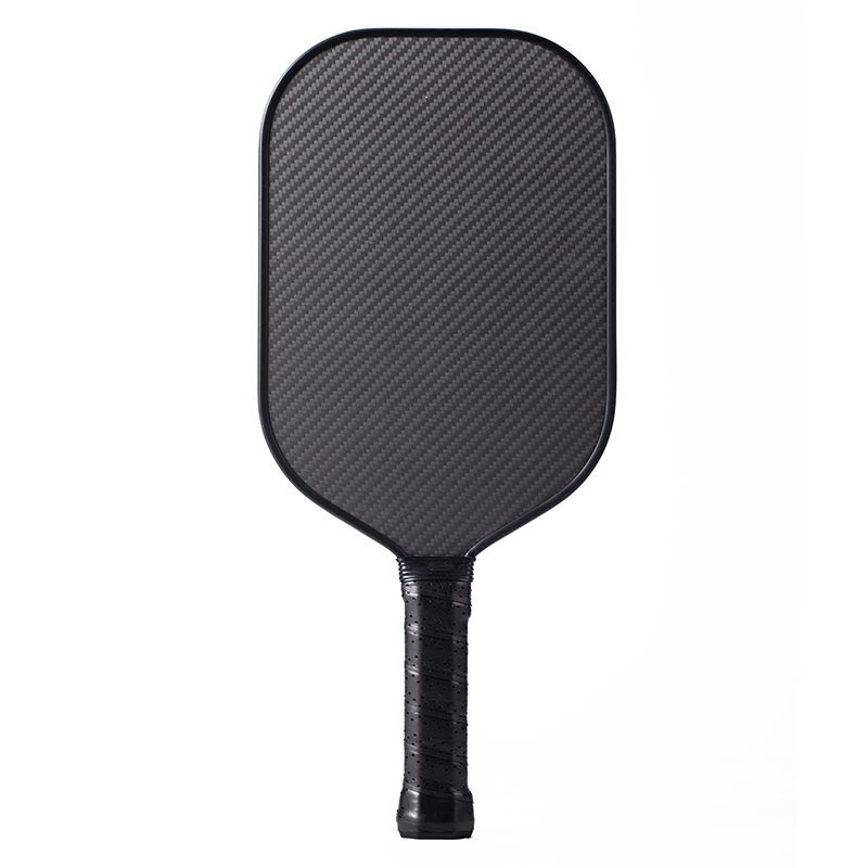 Finished product 3K carbon fiber+diagonal frosted+PP honeycomb Pickleball Paddle customization