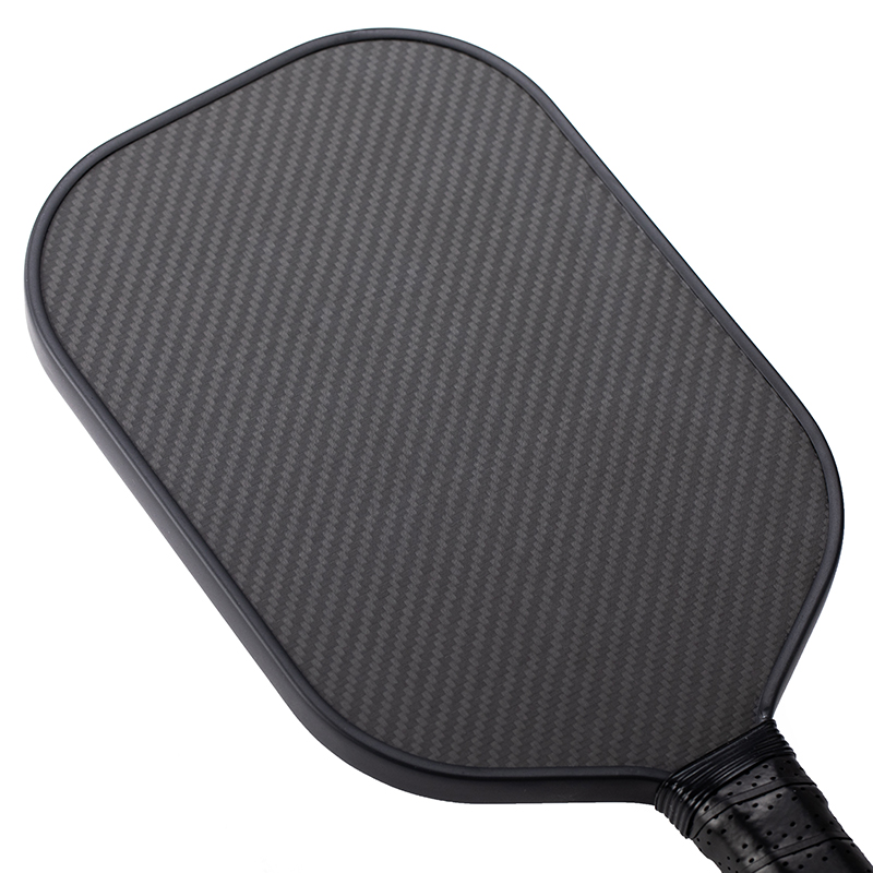 Finished product 3K carbon fiber+diagonal frosted+PP honeycomb Pickleball Paddle customization