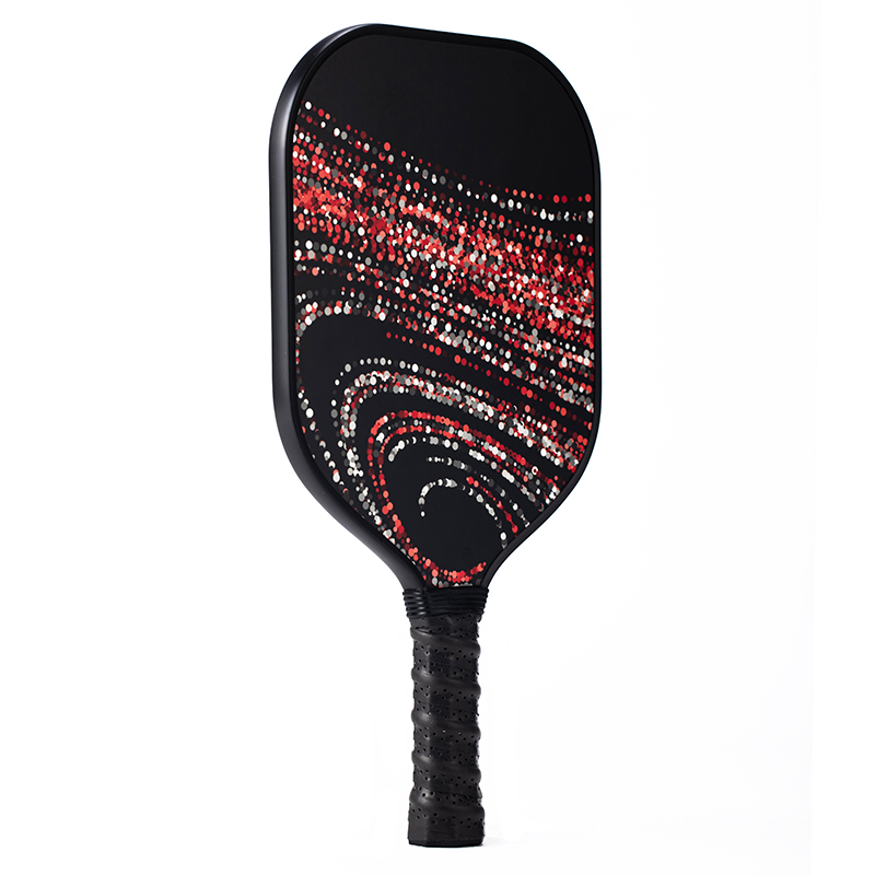 Finished glass fiber+frosted+PP honeycomb Pickleball Paddle customization