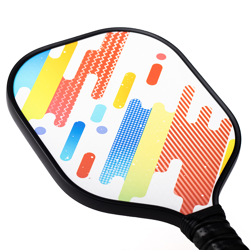 Finished glass fiber+frosted+PP honeycomb Pickleball Paddle customization