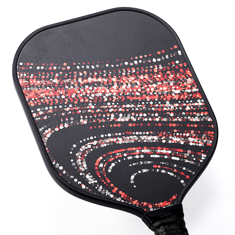 Finished glass fiber+frosted+PP honeycomb Pickleball Paddle customization