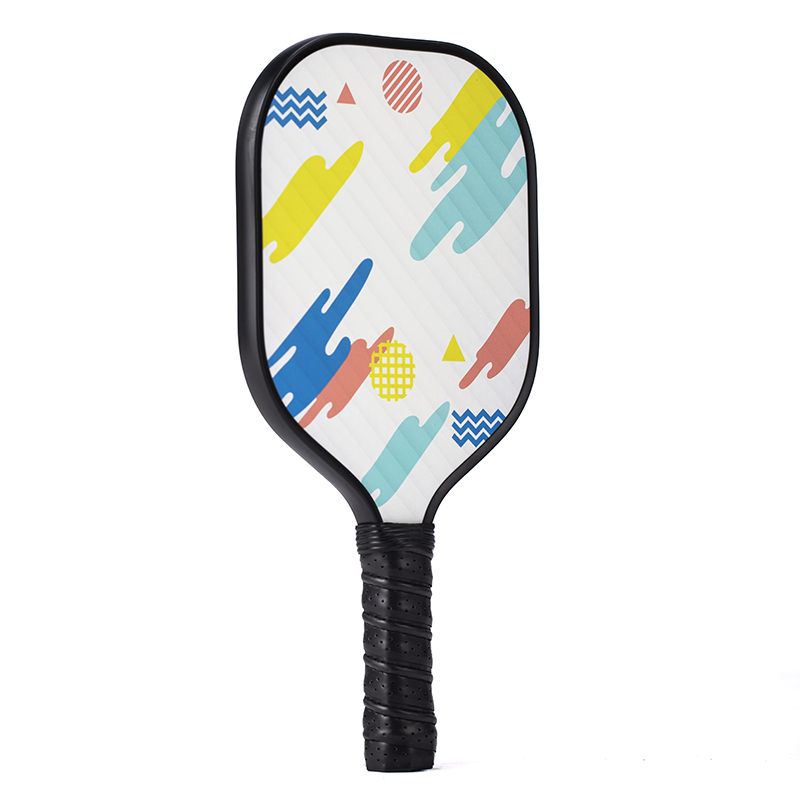 Finished glass fiber+frosted+PP honeycomb Pickleball Paddle customization
