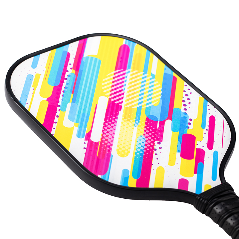 Finished glass fiber+frosted+PP honeycomb Pickleball Paddle customization