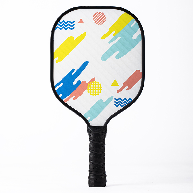 Finished glass fiber+frosted+PP honeycomb Pickleball Paddle customization