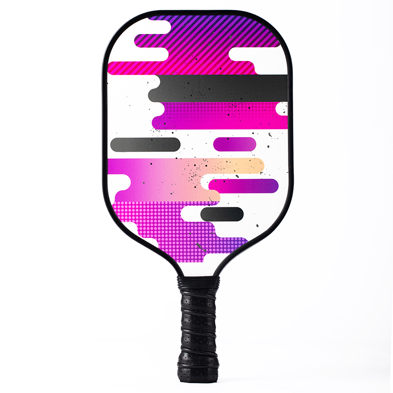Finished glass fiber+frosted+PP honeycomb Pickleball Paddle customization