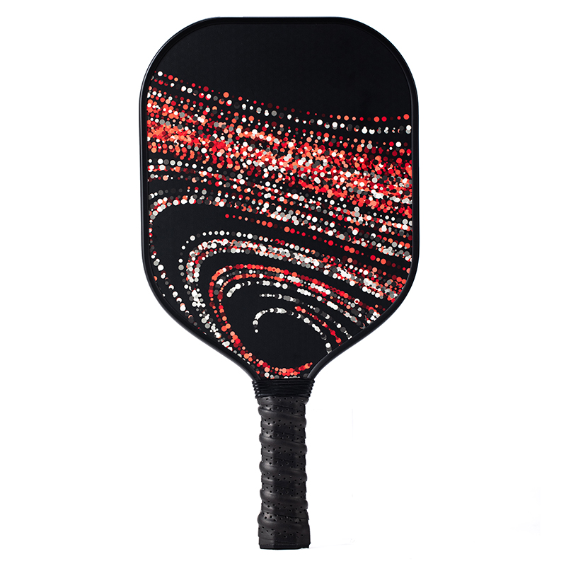 Finished glass fiber+frosted+PP honeycomb Pickleball Paddle customization