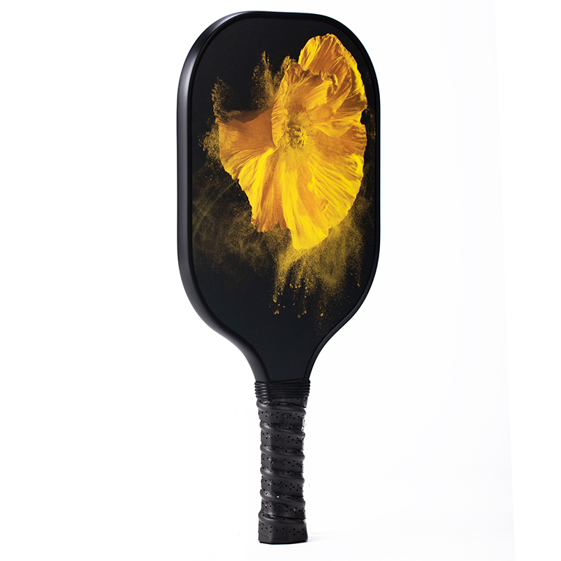 Finished glass fiber+frosted+PP honeycomb Pickleball Paddle customization
