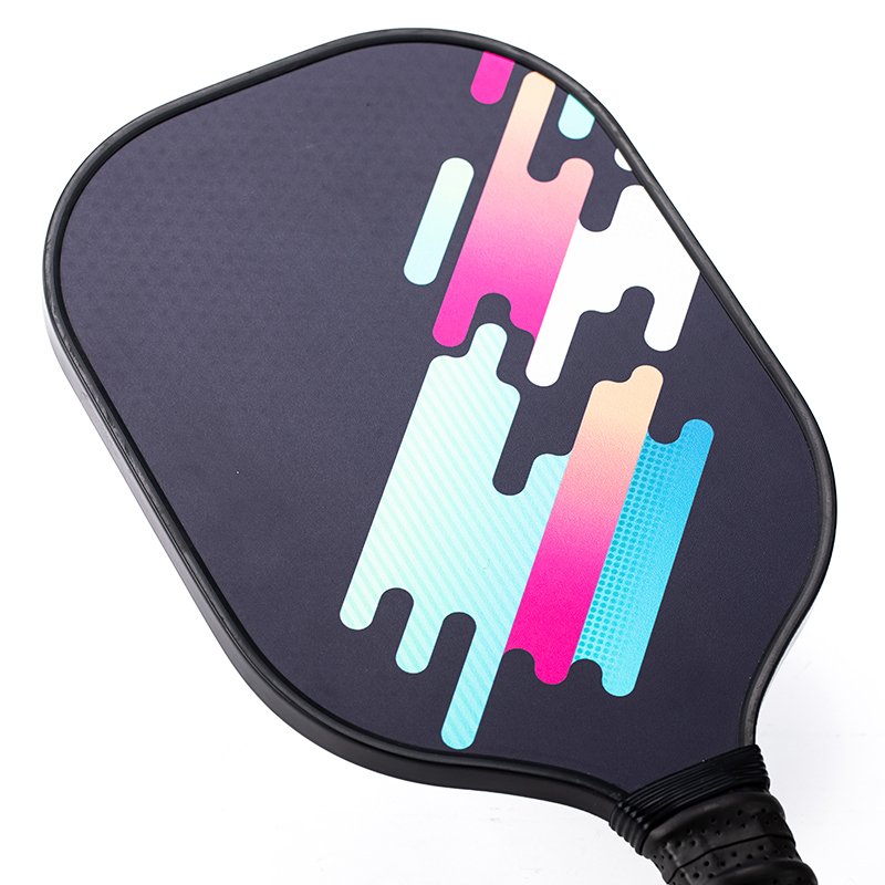 Finished carbon fiber+frosted+PP honeycomb Pickleball Paddle customization