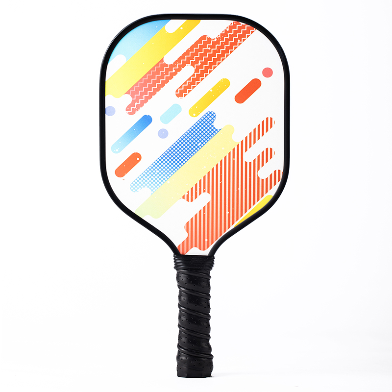 Finished glass fiber+frosted+PP honeycomb Pickleball Paddle customization